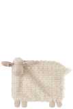 Peluche Oveja Textil Blanco/Beige