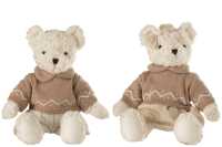 Bear Plush Boy/Girl With Clothes