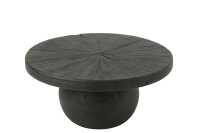 Table Bol Shanil Bois Noir