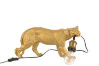 Lampe Puma Resine Or Small