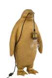 Table Lamp Penguin Resin Gold