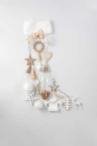 Hanger Star Driftwood White Small