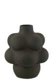 Vase Lio Clay Black Large