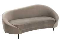 Sofa Elisabeth Textil Silber