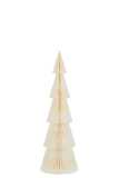 Christmas Tree Folding Paper Cream