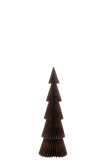 Christmas Tree Folding Paper Brown