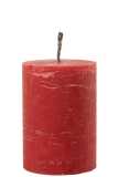 Outdoor Candle Pillar Paraffin Red