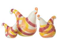 Set Of 3 Hens Lines Dolomite