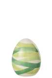 Egg Lines Dolomite Green Mix Large