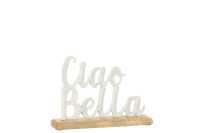 Ciao Bella On Base Aluminium White