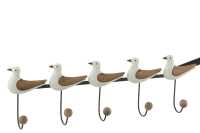 Coatrack 5 Hooks Paulownia