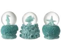 Waterglobe Sea Polyresin Azure L