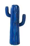 Cactus Polyresine Blauw Large