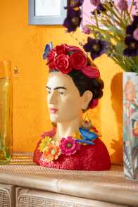 Bust Frida Kahlo Polyresin Large