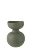 Vase Thibault Aluminium Green