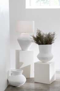 Lamp + Shade Pot Spinner Paper