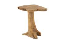 Side Table Root Teak Wood Natural