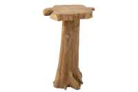 Side Table Root Teak Wood Natural