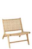Lounge Chair Loose Weaving Rattan