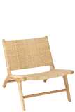 Lounge Chair Tight Weaving Rattan