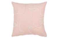 Cushion Abstract Faces Cotton