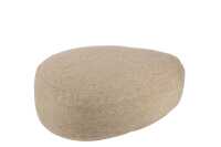 Pouf Stone Wool Beige 