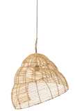 Hanging Lamp Snail Bamboo Natural 