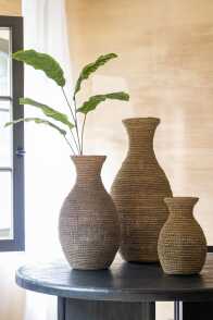 Vase Lise Zostere Naturel Medium