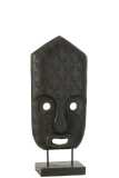 Mask On Foot Albasia Wood Black