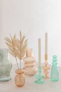 Hurricane/Vase Sev Glass Light
