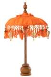 Parasol Dayu Cotton/Wood Orange