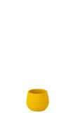 Flowerpot Fiesta Ceramic Yellow