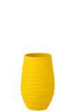 Vaso Fiesta Ceramica Giallo Large