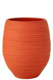 Cachepot Fiesta Ceramique Orange