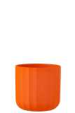 Flowerpot Summer Ceramic Orange