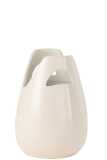 Vase Anse Ceramique Blanc Small