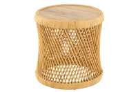 Side Table Cylindrical Ratten
