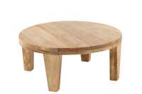 Table De Salon Rond Bois Manguier