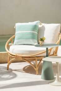 Chair+Cushion Rattan/Textile