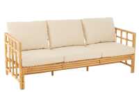 Sofa Elise+Coussin 3 Personnes