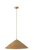 Lampe Suspendue Chapeau Moonj Jonc