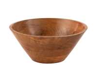 Bowl Acacia Wood Dark Natural