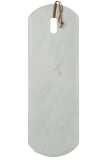 Planche Rectangle Marbre Blanc