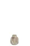 Vase Bouteille Marbre Beige Small