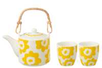 Set 3 Theieres Set Fleur Coffret