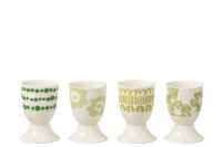 Set 4 Coquetiers Coffret Ceramique