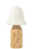 Mushroom Bell Top White/Natural