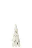 Kerstboom Stukken Hout Wit Small