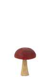 Mushroom Wood Red/Natural Small