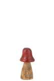 Mushroom Bell Top Red/Natural